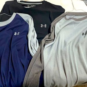3 under armor long sleeve Loose fit thermals